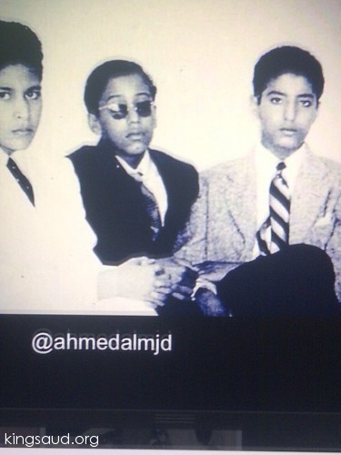Prince Ahmed Bin Abdulaziz, Prince Thamer Bin Saud, Prince Abdulmajeed Bin Abdulaziz in India with King Saud in 1955