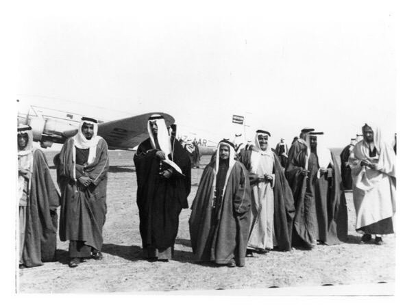 King Saud 's visit to Tabuk, 1373A.H - 1954A.D