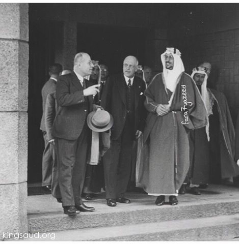 Crown Prince Saud (later King Saud), travelled to European countries including France, Netherlands, Belgium (to visit a world-class expo), the United Kingdom and Switzerland. This round aimed to strengthen relations between the Kingdom and Europe