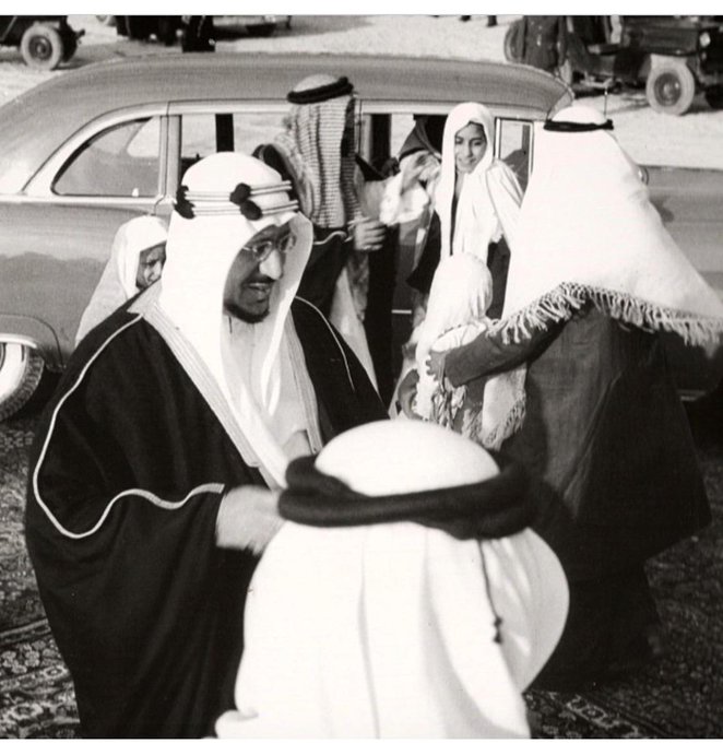 Crown Prince Saud and his sons, Prince Khaled and Prince Mansour