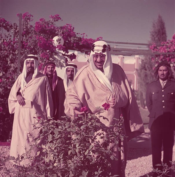 King Saud in Al-Nassereiyah