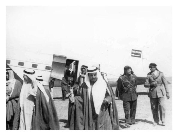 King Saud 's visit to Tabuk, 1373A.H - 1954A.D