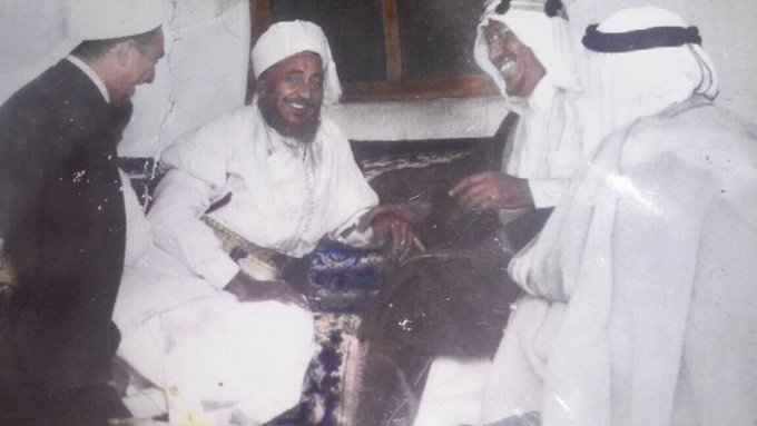 King Saud, Imam Ahmed and his son Hamid Al-Deen in Yemen