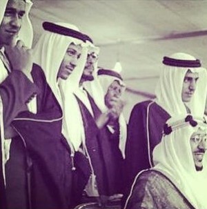 King Saud bin Abdul Aziz, Prince Nayef, Prince Mohammed bin Saud, Prince Abdullah , Prince Majed, Prince Khaled, Prince Faisal to attend a ceremony in his honor Riyadh