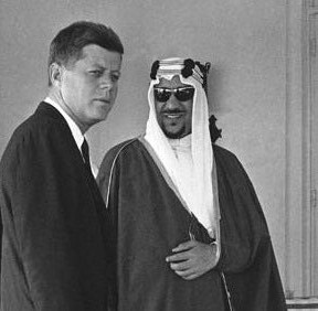 King Saud & President Kennedey