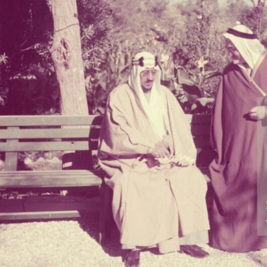 A Beautiful Photo for King Saud