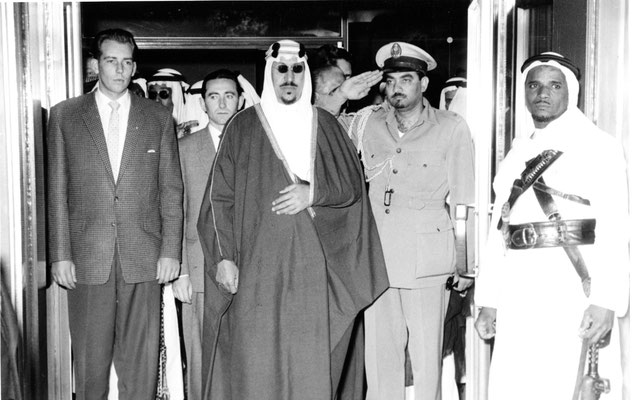 King Saud in  Budenheim  1959