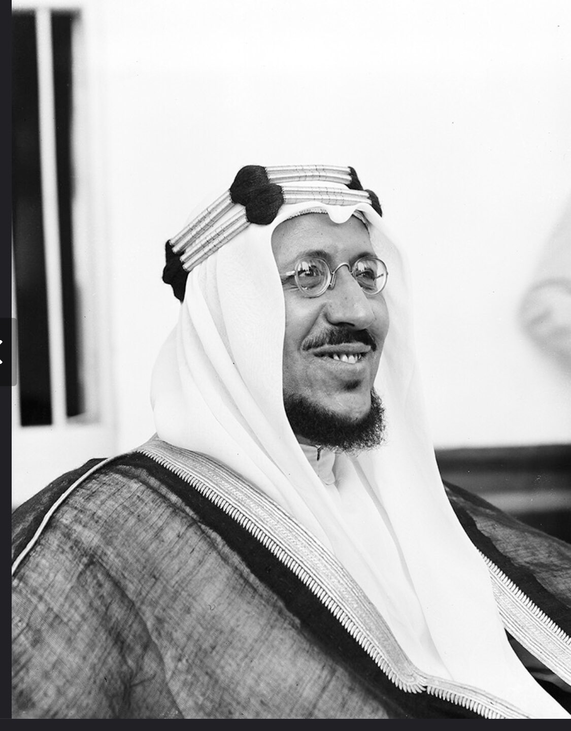 Crown Prince Saud in ARAMCO 1947. By: Robert Yarnall Richie