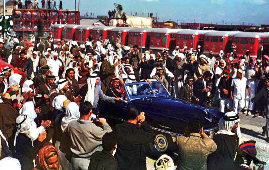زيارة الملك سعود للظهران 1954