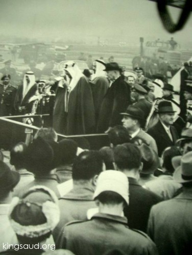 King Saud ;I wish  to assure  Your  Excellency of my  desire to our  relationships  with the American