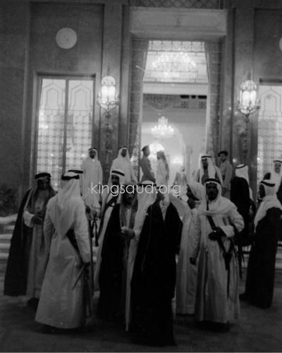 Royal Court in the reign of King Saud 1960