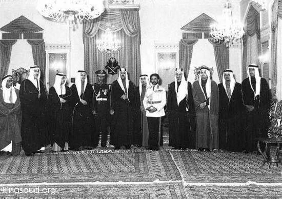 King Saud with Emperor Haile Silaase of Ethiopia
