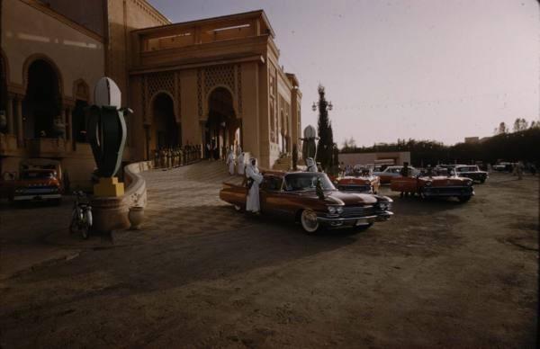 King Saud Leaving Al-Nasseriyah Palace