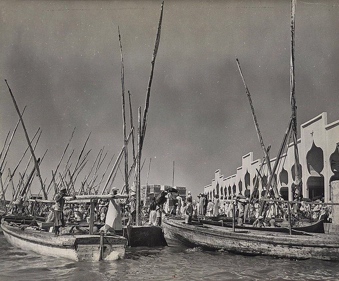 ميناء جدة في الخمسينات