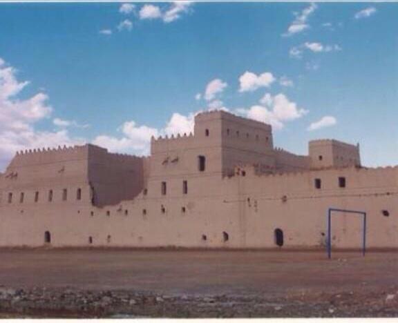 One of the palaces of King Saud in Al-Aziziyah in the centre of Al-Seih before demolitioing it to establish " Diwan of Al-Kharj" headquarters