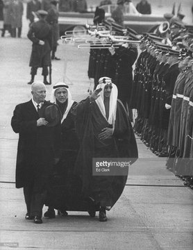 King Saud & The U.S President Eisenhower 