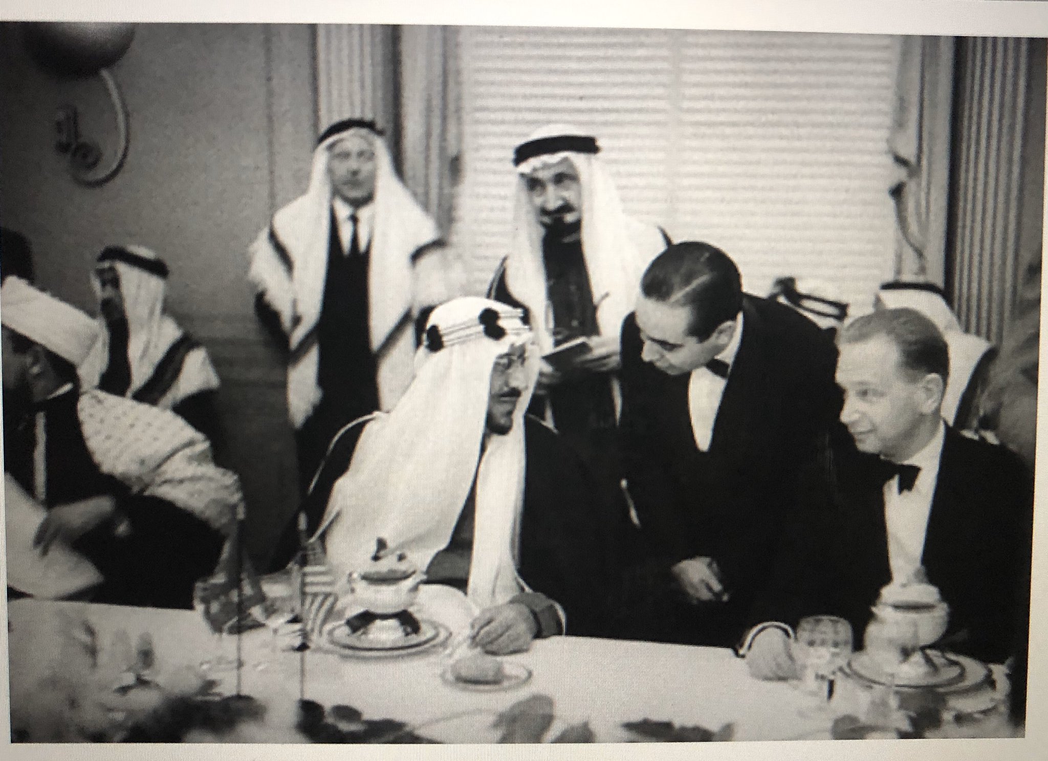 King Saud and Dag Hamrshold