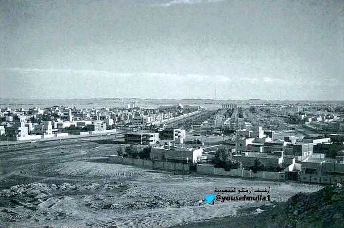 مدينة الرياض عام ١٩٦٥م من جهة الشمال الشرقي.