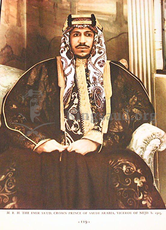 King Saud appeared in Fortune magazine in 1937, where the caption identified him as ‘Prince Saud, Crown Prince and Deputy of Najd