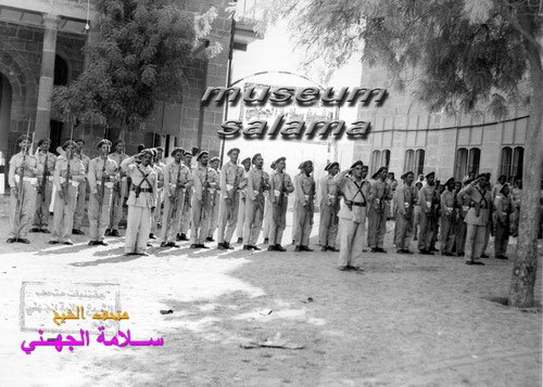 The Military Takiyya of Al‑Madinah Al‑Munawwarah receiving His Majesty King Saud — may he rest in peace — during his 1958 visit.