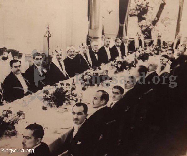 Upon the arrival of Crown Prince Saud (later King Saud) in Paris on 26 Ṣafar 1354 AH / 29 May 1935, he was invited by Haj Mohammed Ali Zainal to a dinner at his residence, attended by Dr. Medhat Sheikh Al‑Ard, Fouad Hamza, and his accompanying delegates Abdulaziz Al‑Rifai and Saleh Al‑Ali Al‑Salem — may God have mercy on them.