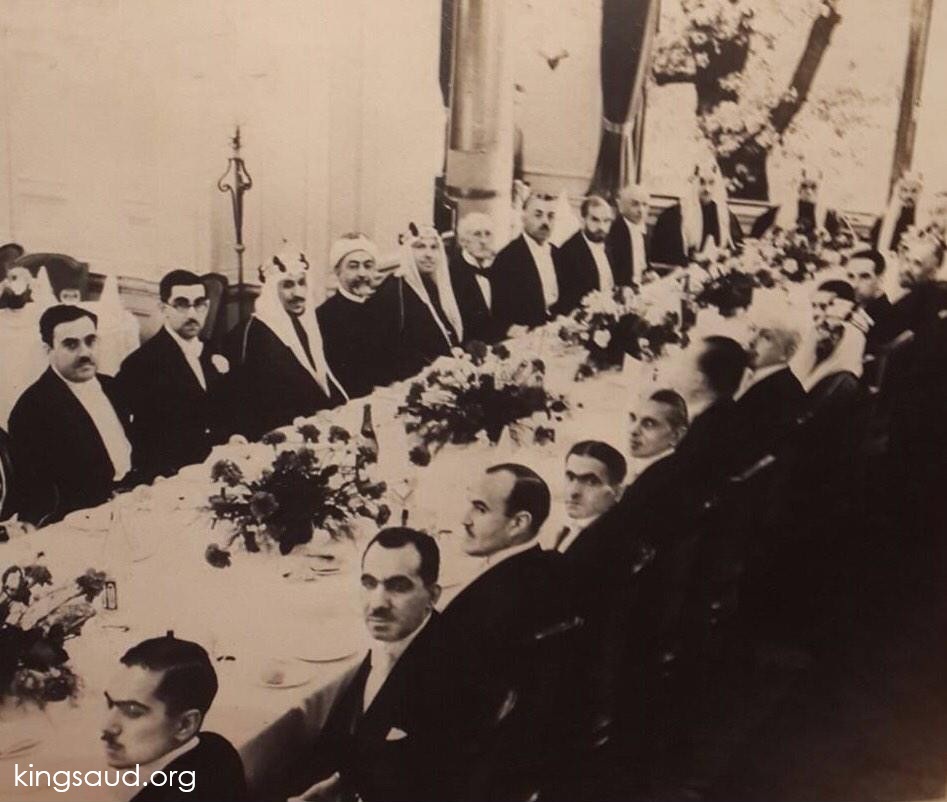 Upon the arrival of Crown Prince Saud (later King Saud) in Paris on 26 Ṣafar 1354 AH / 29 May 1935, he was invited by Haj Mohammed Ali Zainal to a dinner at his residence, attended by Dr. Medhat Sheikh Al‑Ard, Fouad Hamza, and his accompanying delegates Abdulaziz Al‑Rifai and Saleh Al‑Ali Al‑Salem — may God have mercy on them.